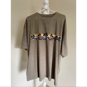 3/15 Newport Blue Vintage Cars Short Sleeve Tee